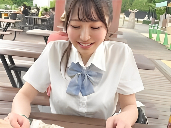 【禁断の未成年バイトと不倫】『ダメ…でも気持ちいい…』制服を脱がせば大人のボディ！キツキツマンコに大人チンポを挿入し、ウブな反応がエロすぎる♡